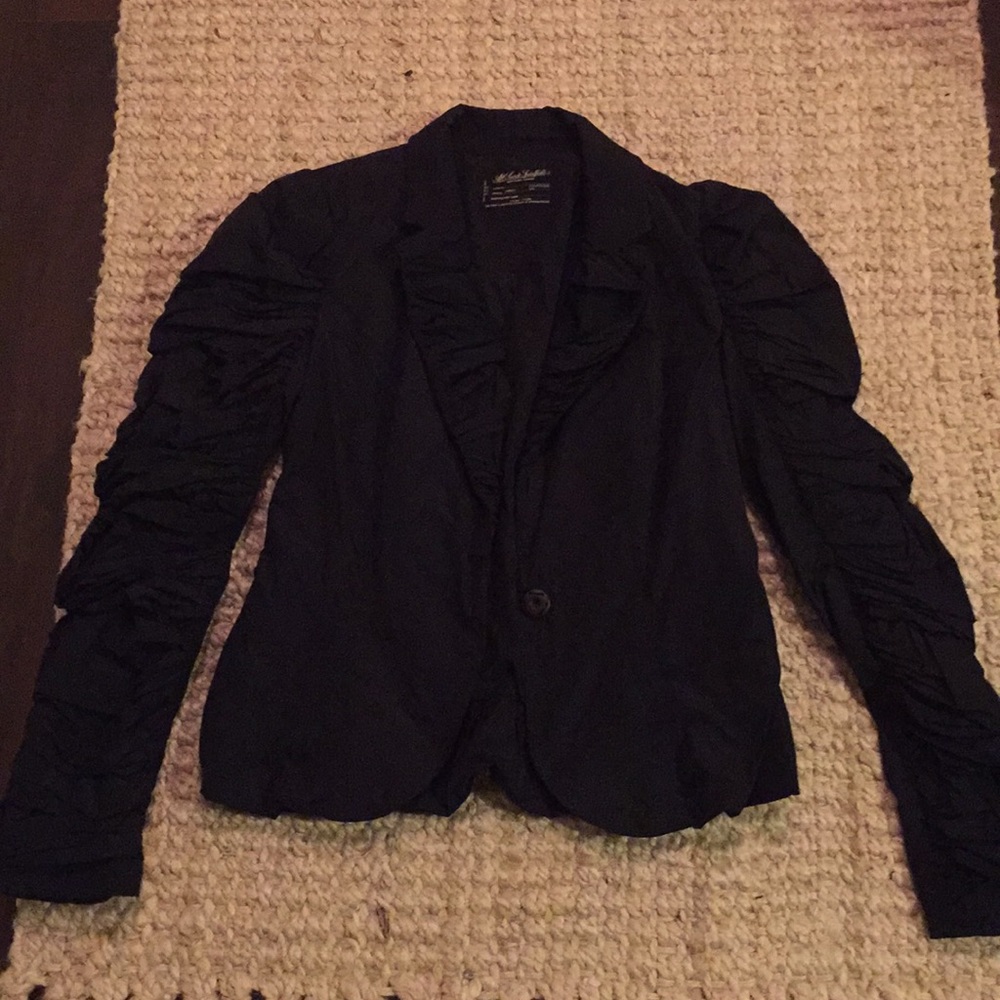 Silky blazer